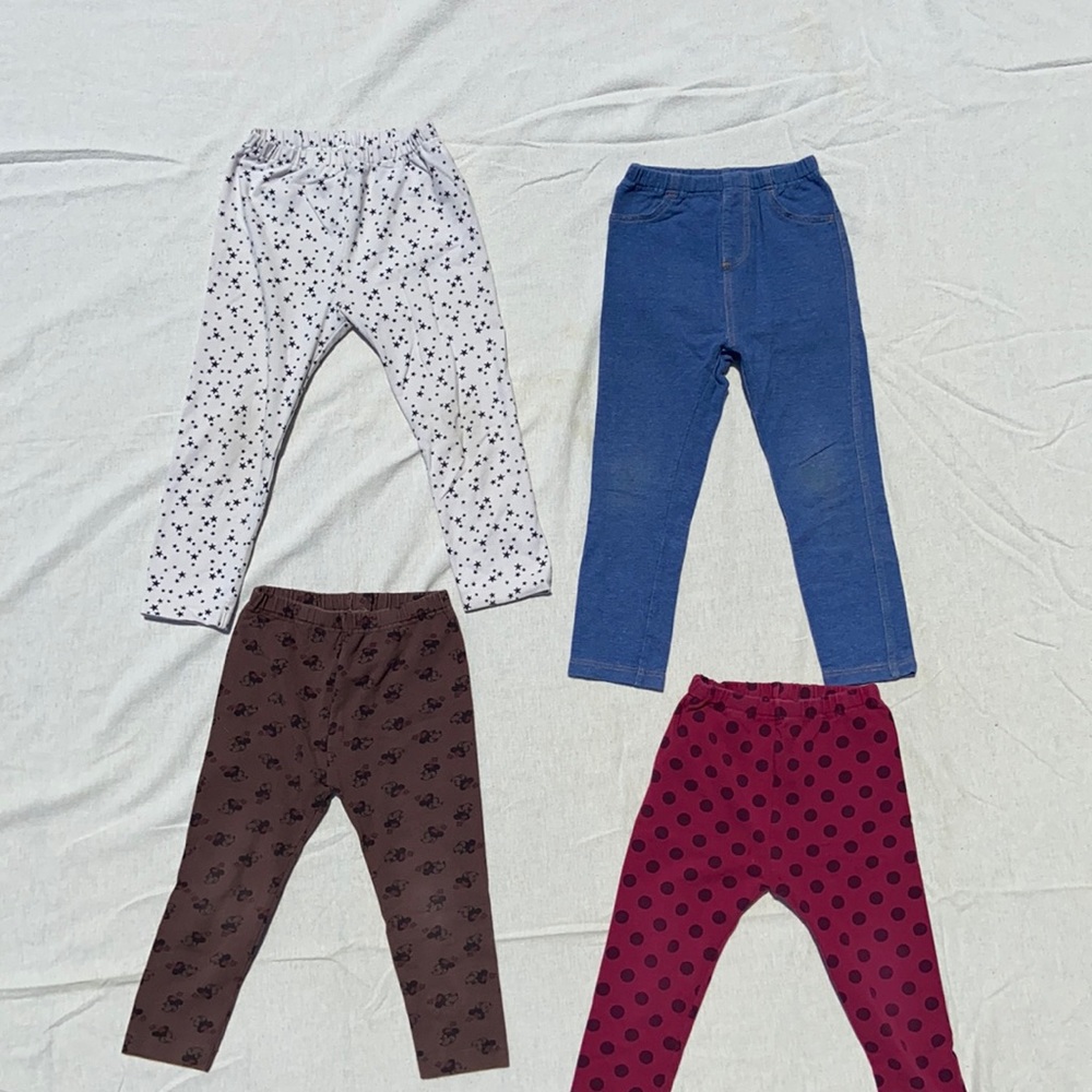 Multiple leggings